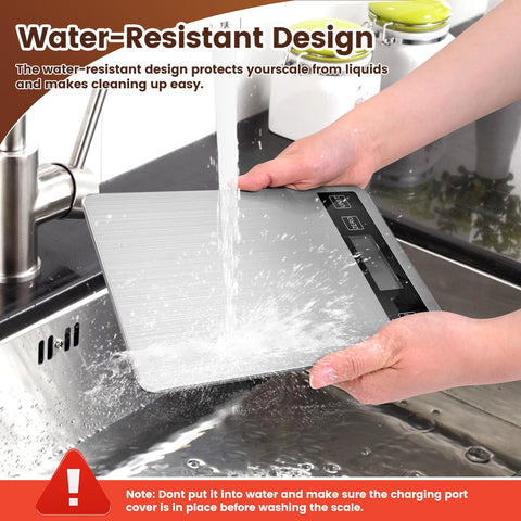 Deweywei 33lb scale ideal for kitchen weighing tasks in busy setups