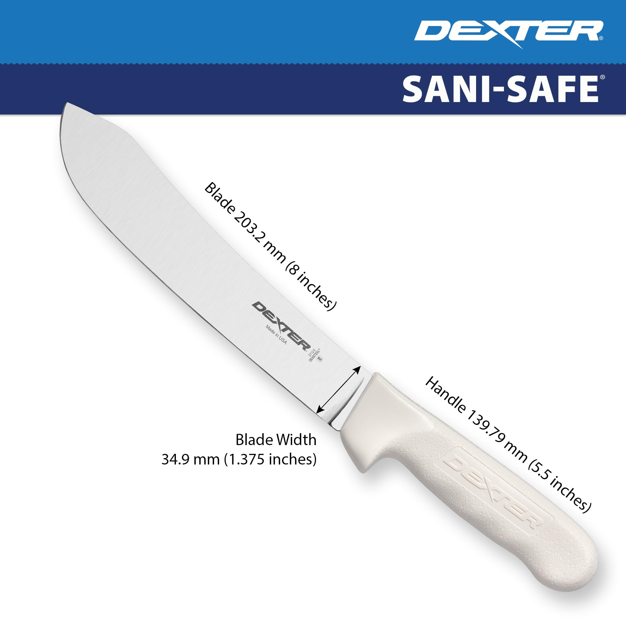 Dexter Outdoors bullnose-guided slicing for smooth control during trimming.