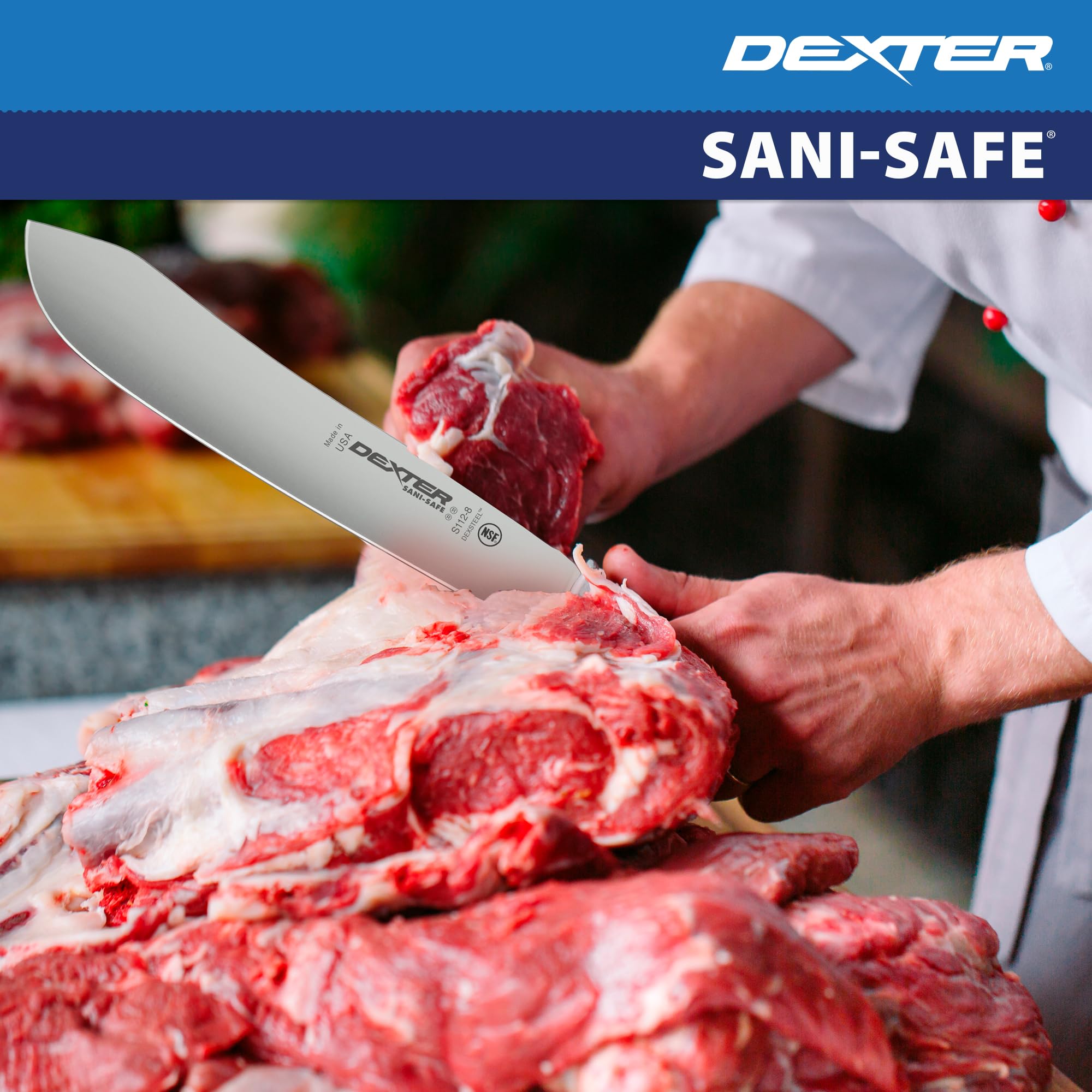 Dexter Outdoors USA-made knife demonstrates durable, NSF-certified performance in busy kitchens.