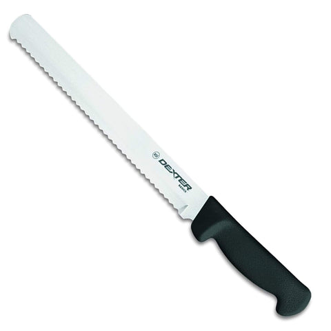 Dexter-Russell Basics P94804B 10-inch scalloped blade for crusty bread slicing