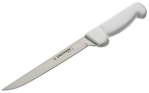 Dexter-Russell P94813 8-inch narrow fillet knife with stain-free blade for precise filleting.