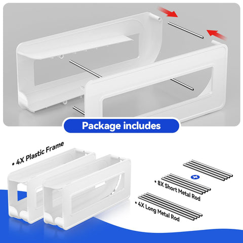 DEYILIAN base with non-slip feet keeps tiers stable