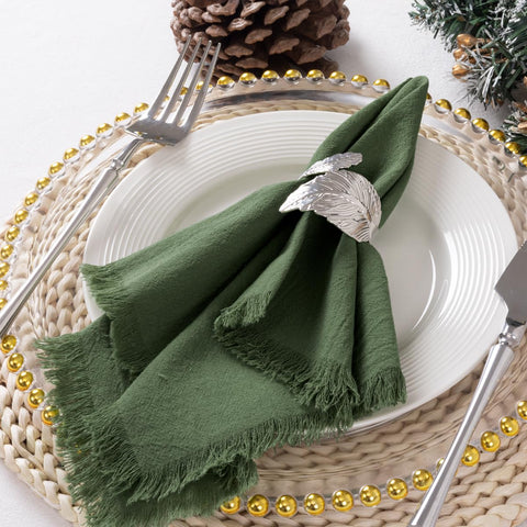 DeZerlor cotton-linen napkins feel soft and durable for daily use