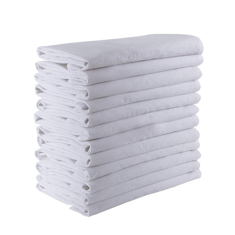DG Collections towel with reinforced hems for durability in washing cycles