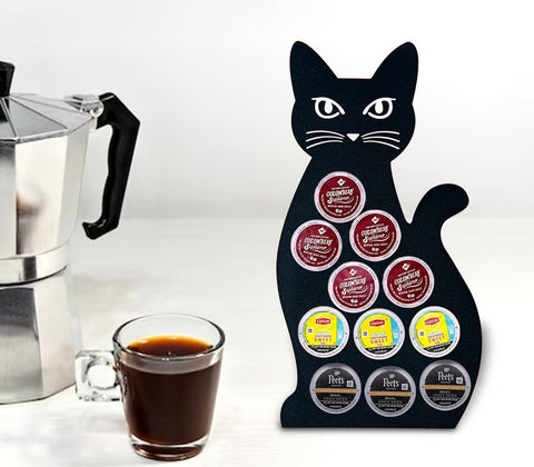dgudgu cat coffee pod holder gift-ready packaging for cat lovers