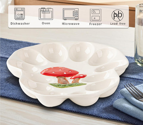 dgudgu Easter deviled egg plate adds festive charm to gatherings