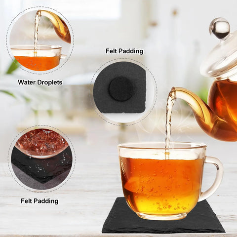 dhfsleo kitchen and bar-ready coasters for everyday use.