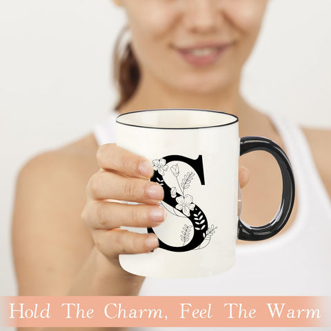 DHQH monogram mug with gift-ready packaging for thoughtful gifts.