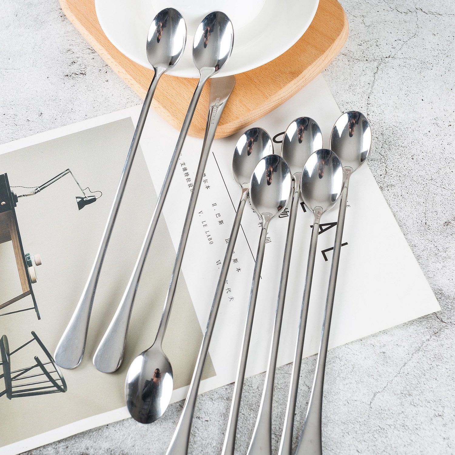 Dhrbsx versatile spoons for home, office, and restaurant service.