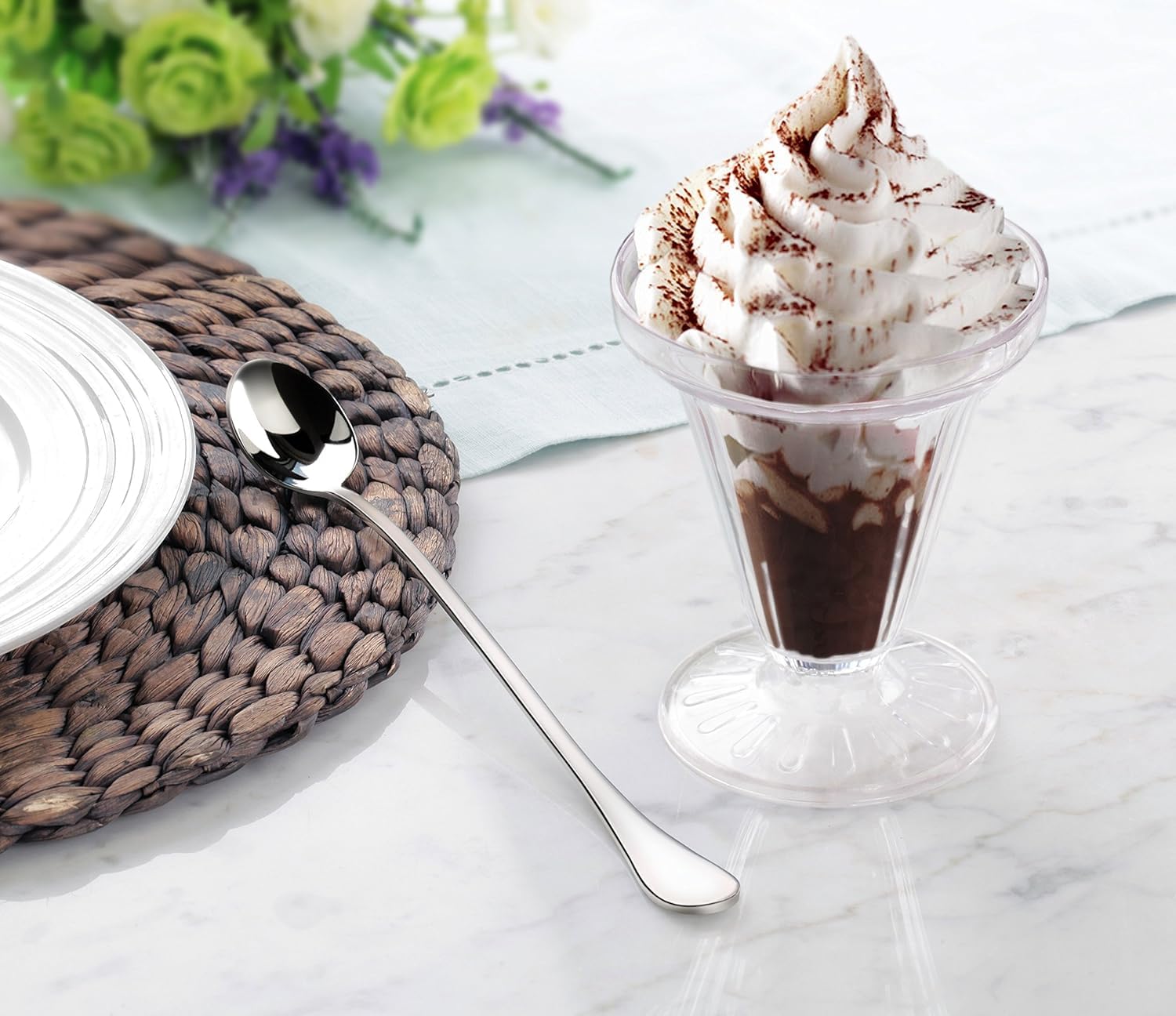 dhrbsx ice cream scoop for smooth servings