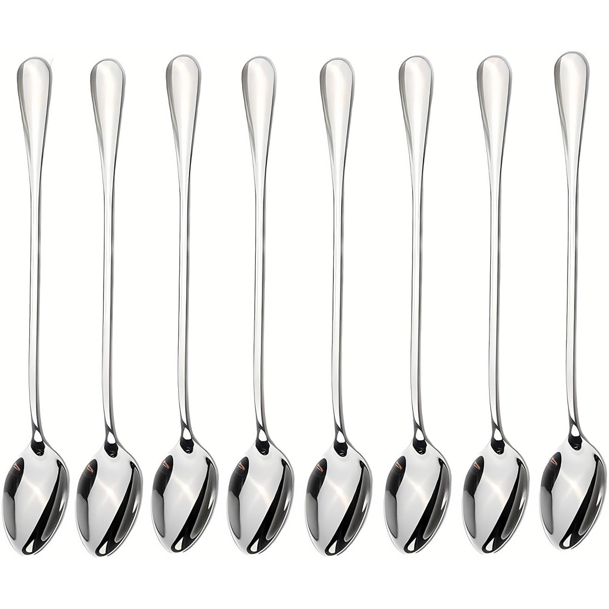 dhrbsx long-handled ice tea spoon for easy stirring in tall glasses