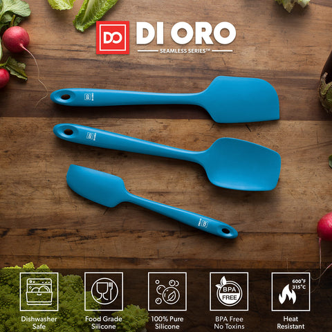 DI ORO Living 600°F heat-resistant spatula for high-heat cooking