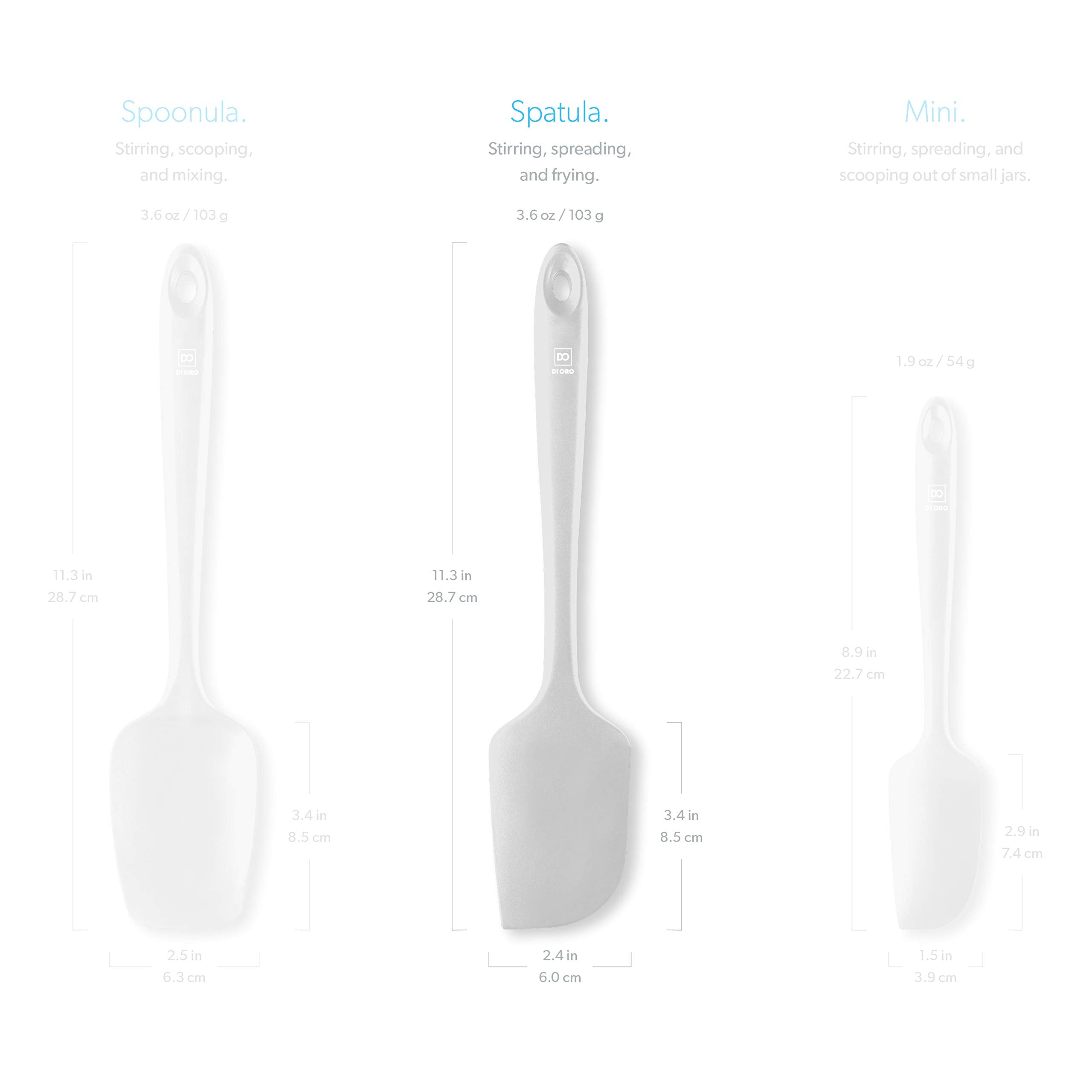 DI ORO BPA-free silicone safe for nonstick cookware