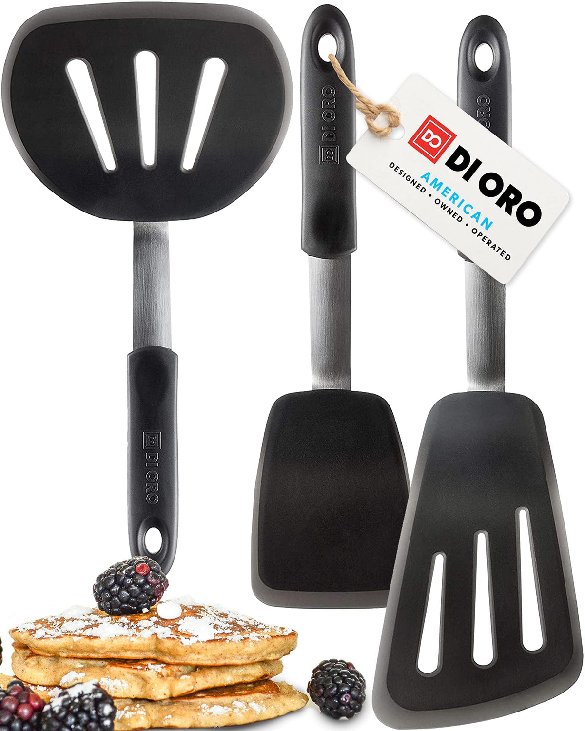 DI ORO Living Chef Series FLEX spatula packaging shows premium quality and design