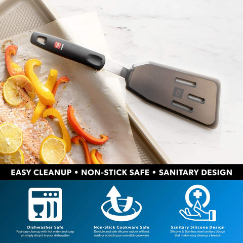 di Oro Living dishwasher-safe spatula for easy cleanup after cooking