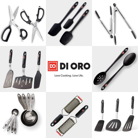 di Oro Living easy-clean spatula helps maintain cookware longevity