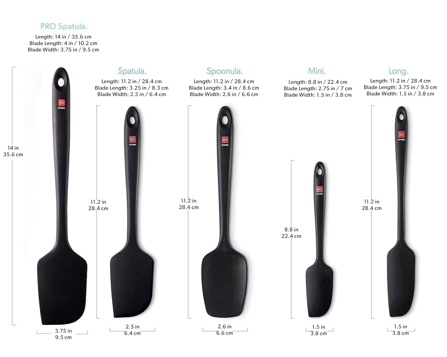 DI ORO Living heat resistance 600f supports high-heat searing and thorough mixing