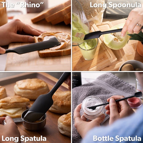 DI ORO spatula blades stay scratch-free on nonstick cookware