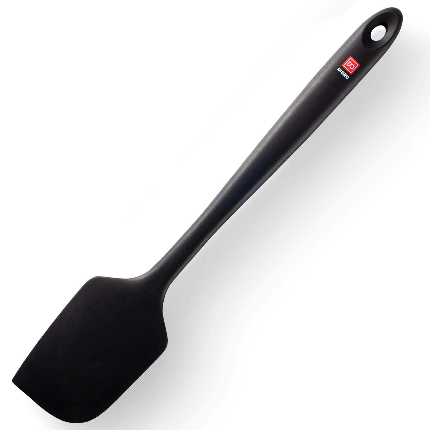 DI ORO Living Seamless Pro 14 inch spatula front view for heavy mixing