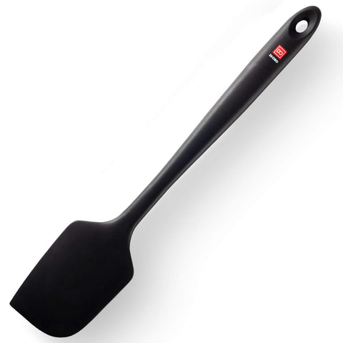 DI ORO Living Seamless Pro 14 inch spatula front view for heavy mixing