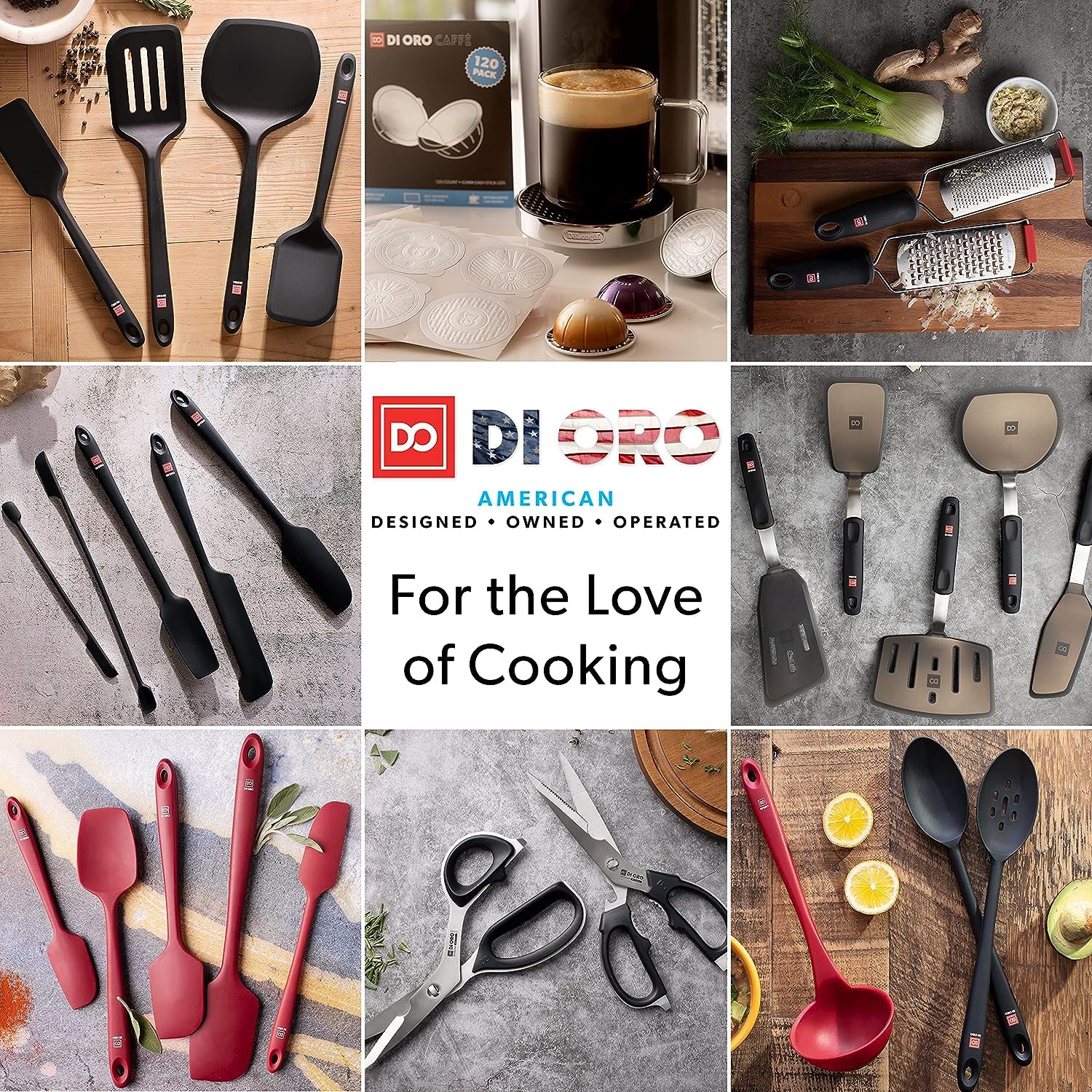 12.5-inch length provides extra reach for soups and sauces.