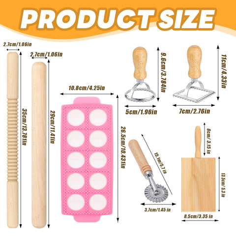 DI QIU REN gnocchi board for shaping delicate gnocchi at home.