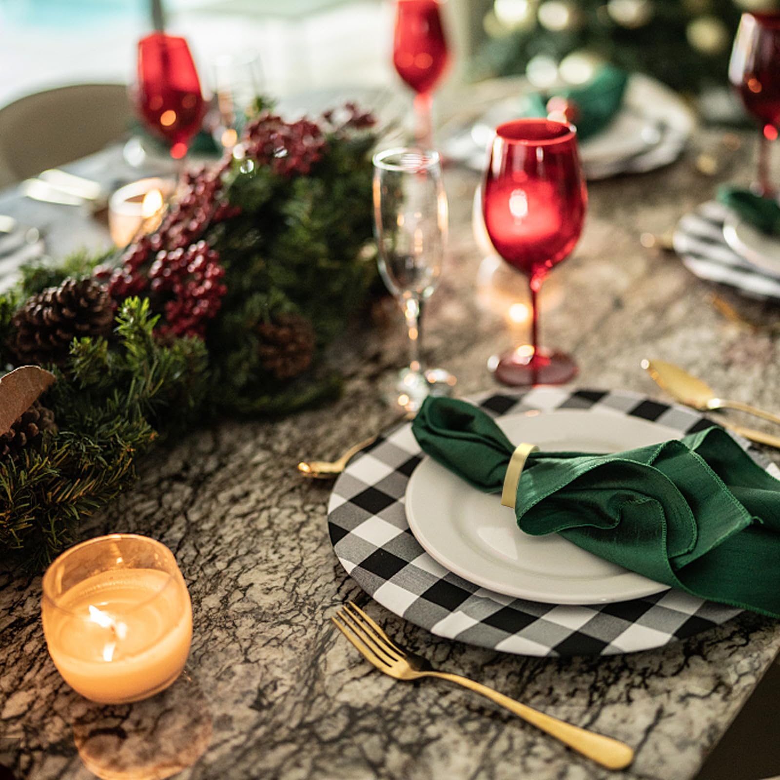 DI QIU REN rings ideal for weddings and holiday gatherings