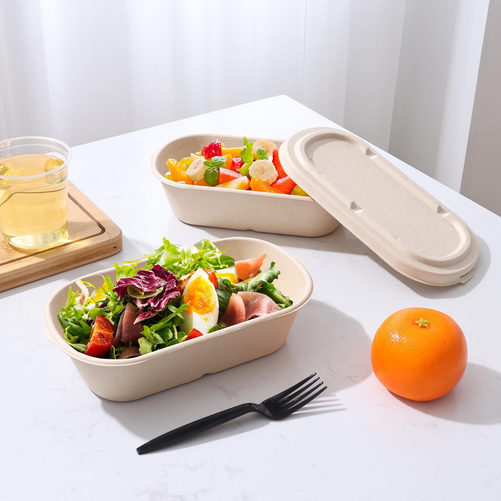 DI QIU REN microwave-safe to-go container for quick reheats