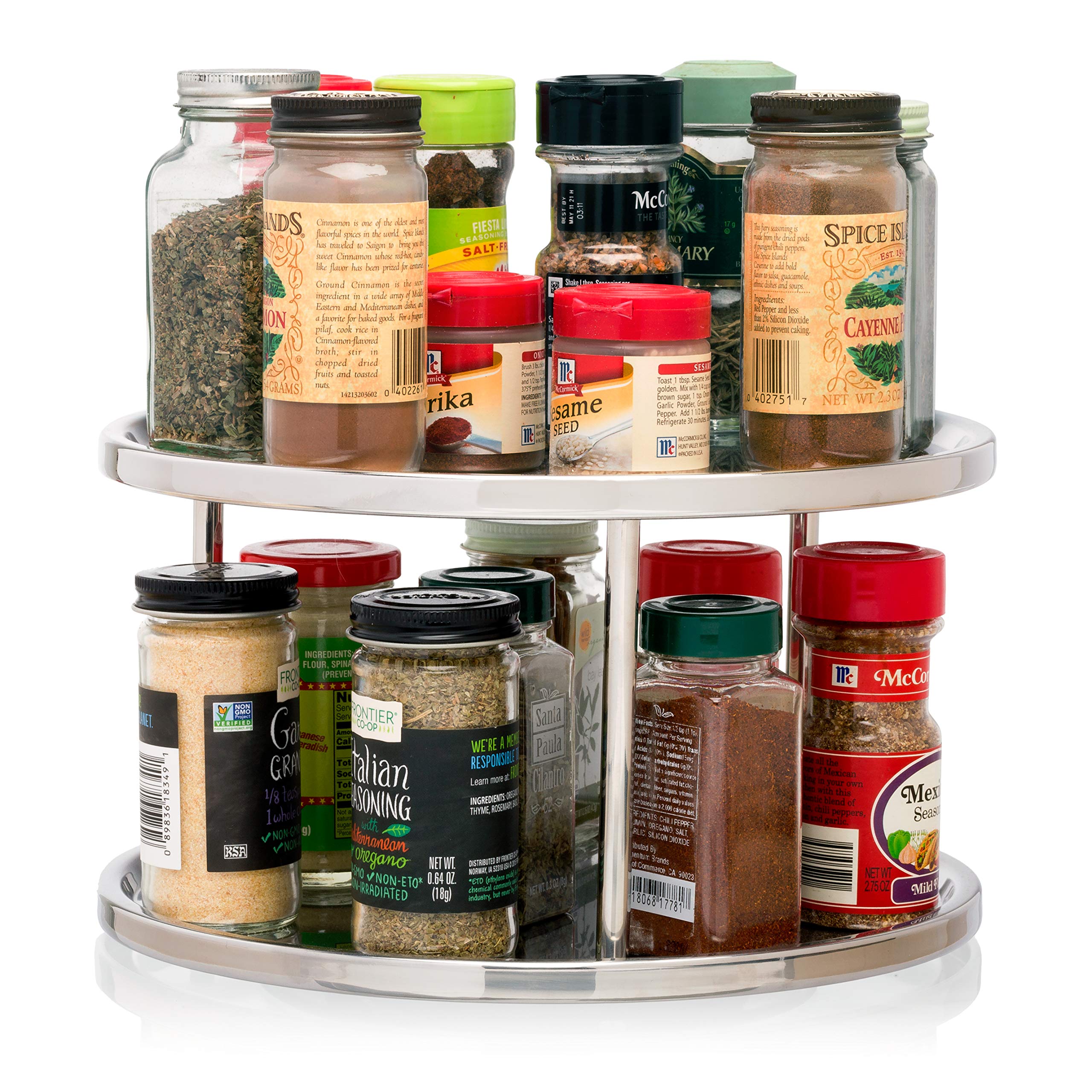 Dial Industries Lazy Susan on a countertop for easy access and organization
