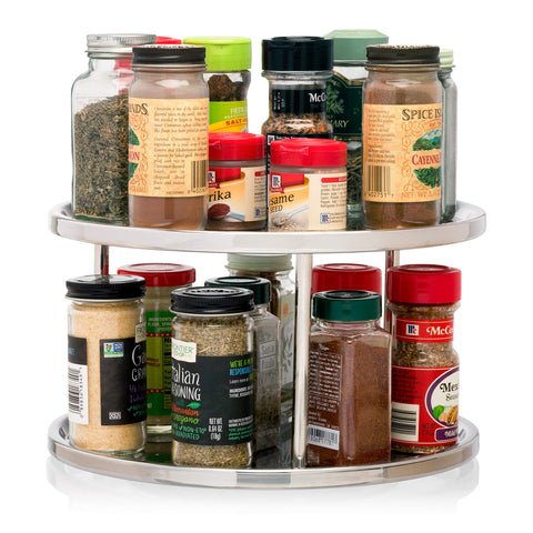 Dial Industries Lazy Susan on a countertop for easy access and organization