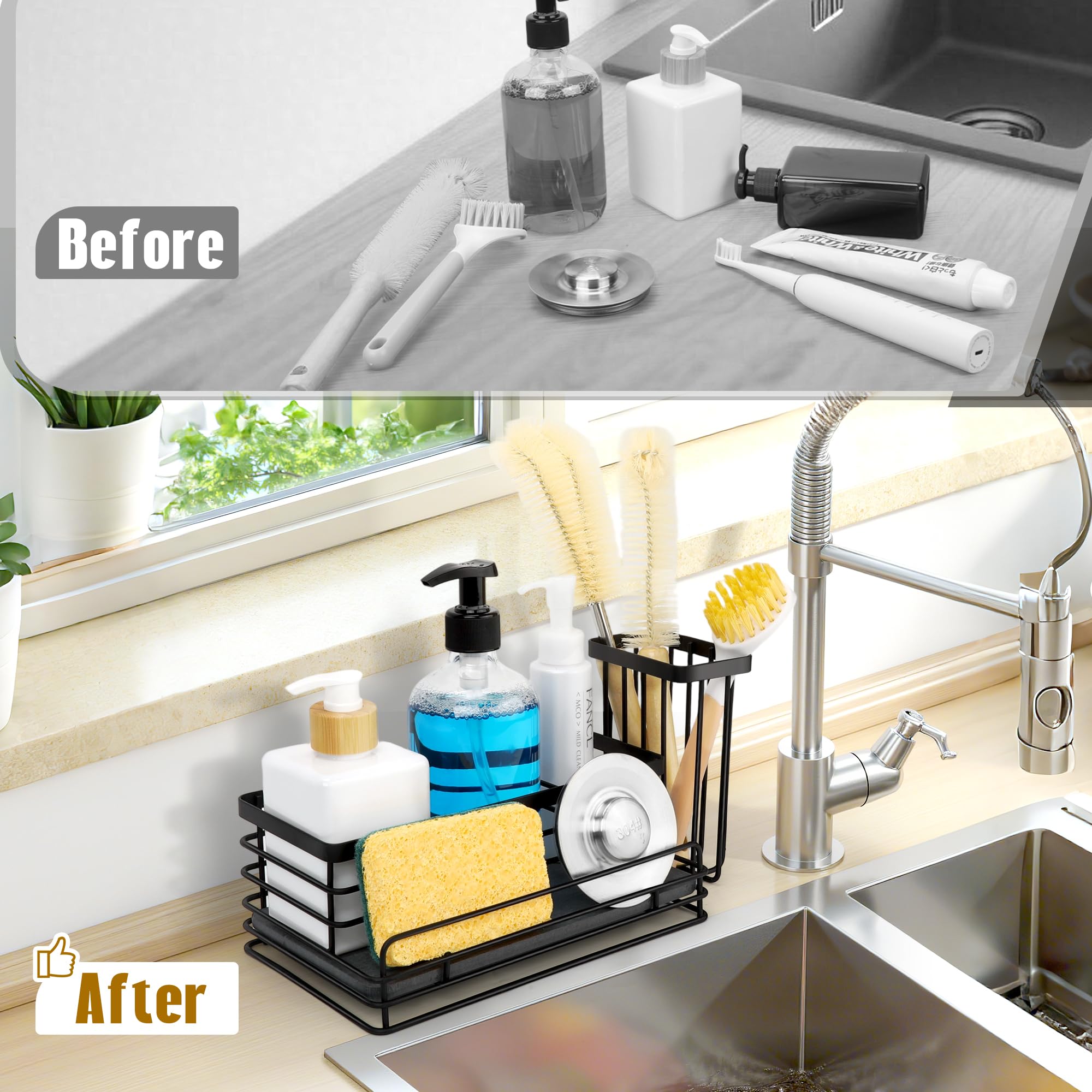 DiatZeno sponge holder with a breathable hollow frame for faster drying