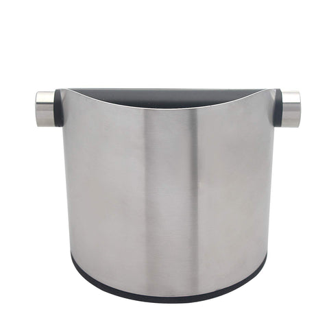 DIBTSA knock box features non-slip rubber base