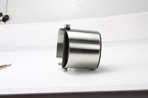 DIBTSA silver knock box fits 4.5 inch diameter bins
