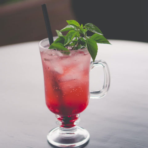 Dicunoy 8oz mugs suitable for cappuccino, latte, smoothies, or tea.