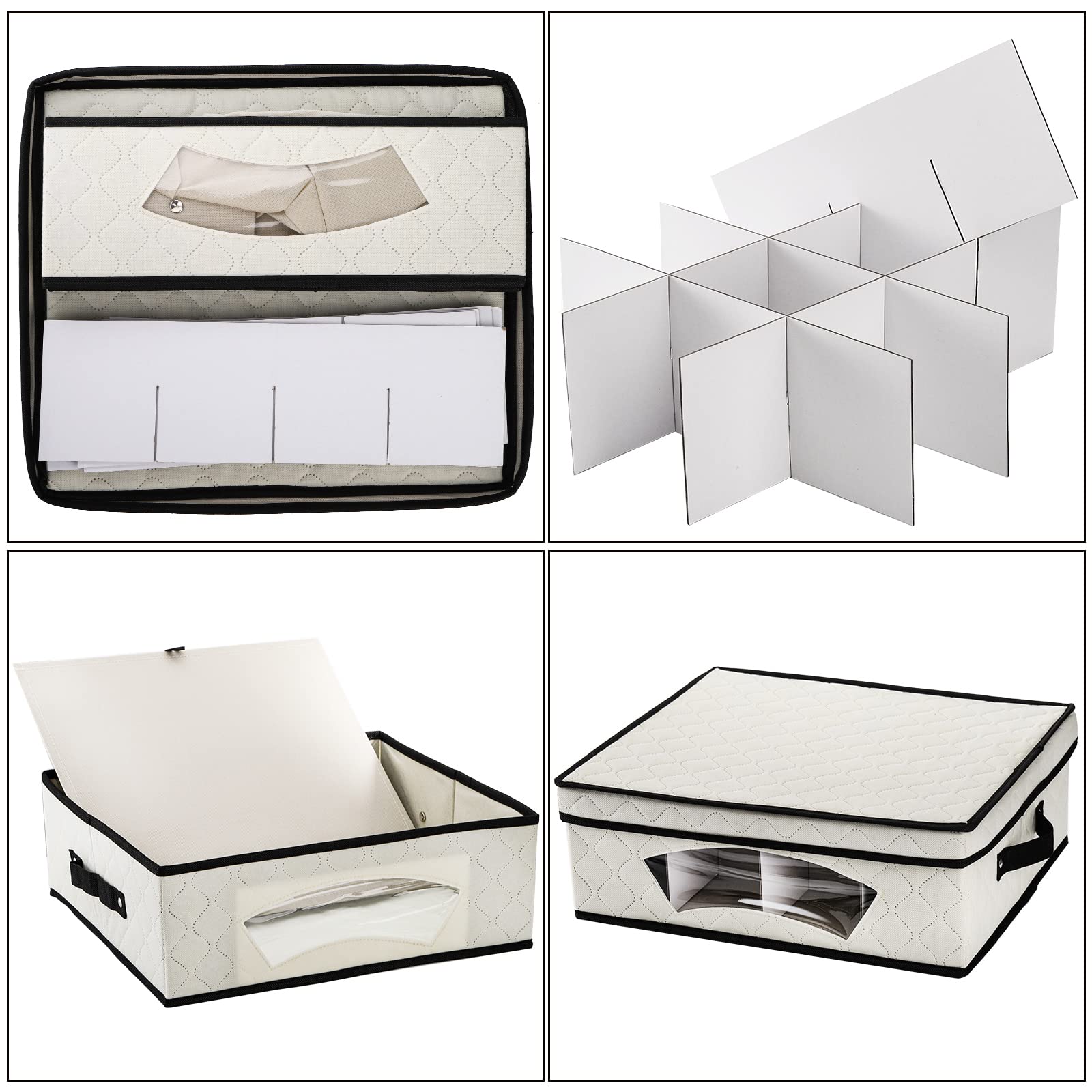 Dicunoy oxford fabric container blends durability with tidy kitchen organization.