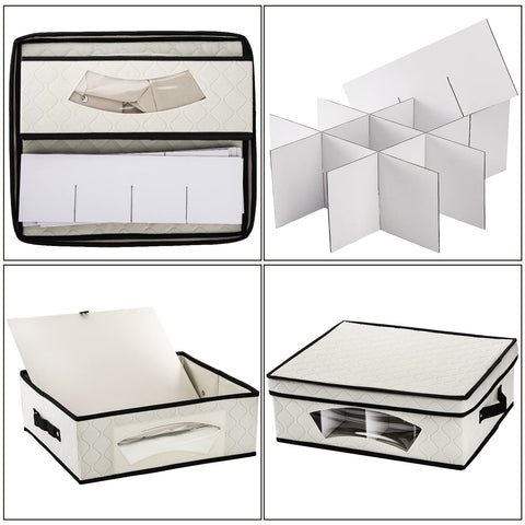 Dicunoy oxford fabric container blends durability with tidy kitchen organization.