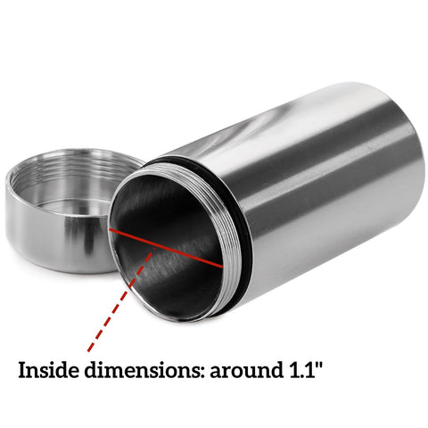 Dicunoy travel mini tins for tea, spices, or samples while traveling.