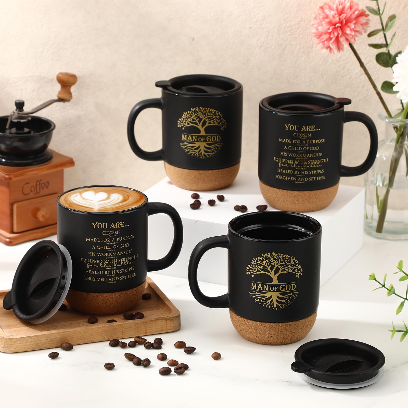 Didaey Christian mugs for bulk gifting at church or home.
