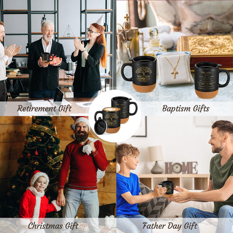 Didaey Dad and Grandpa mug with Bible verse for gifting occasions.