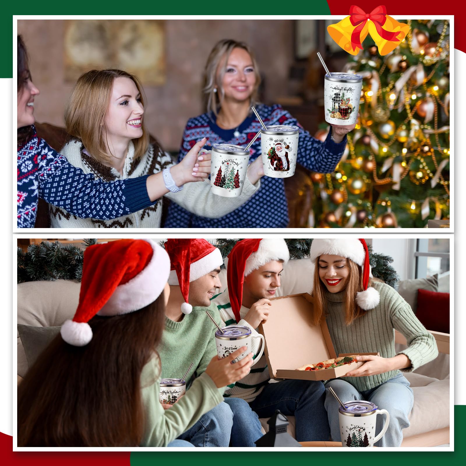 Didaey Reindeer design mug perfect for gifting and seasonal entertaining.
