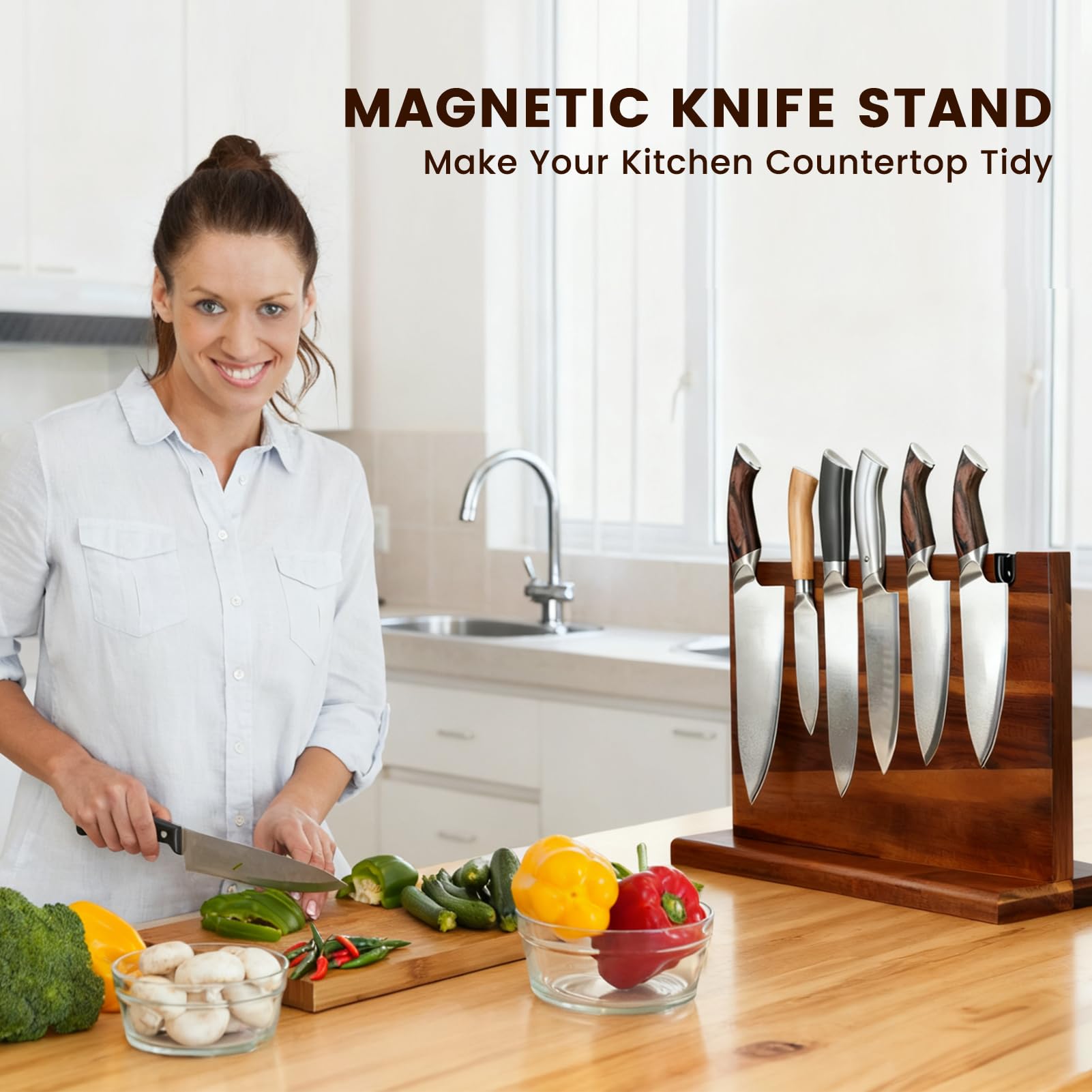 Didforu fits most standard knives for versatile kitchen organization