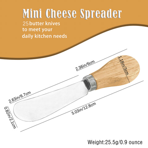 DIFENLUN stainless steel spreaders offering sharp blades and rust resistance for daily use