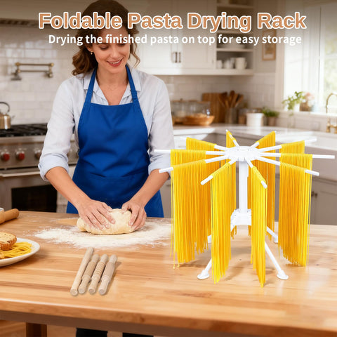 DigNew dough cutter and stamps streamline forming pasta shapes.