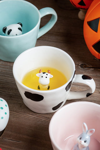 DIHOclub cow mug is microwave and dishwasher safe for easy cleanup.