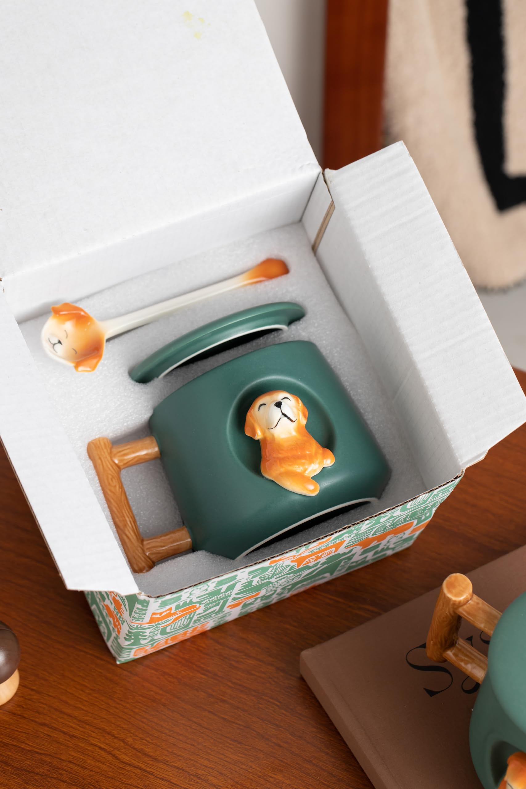 DIHOclub 14-ounce capacity suits a generous coffee or tea serving
