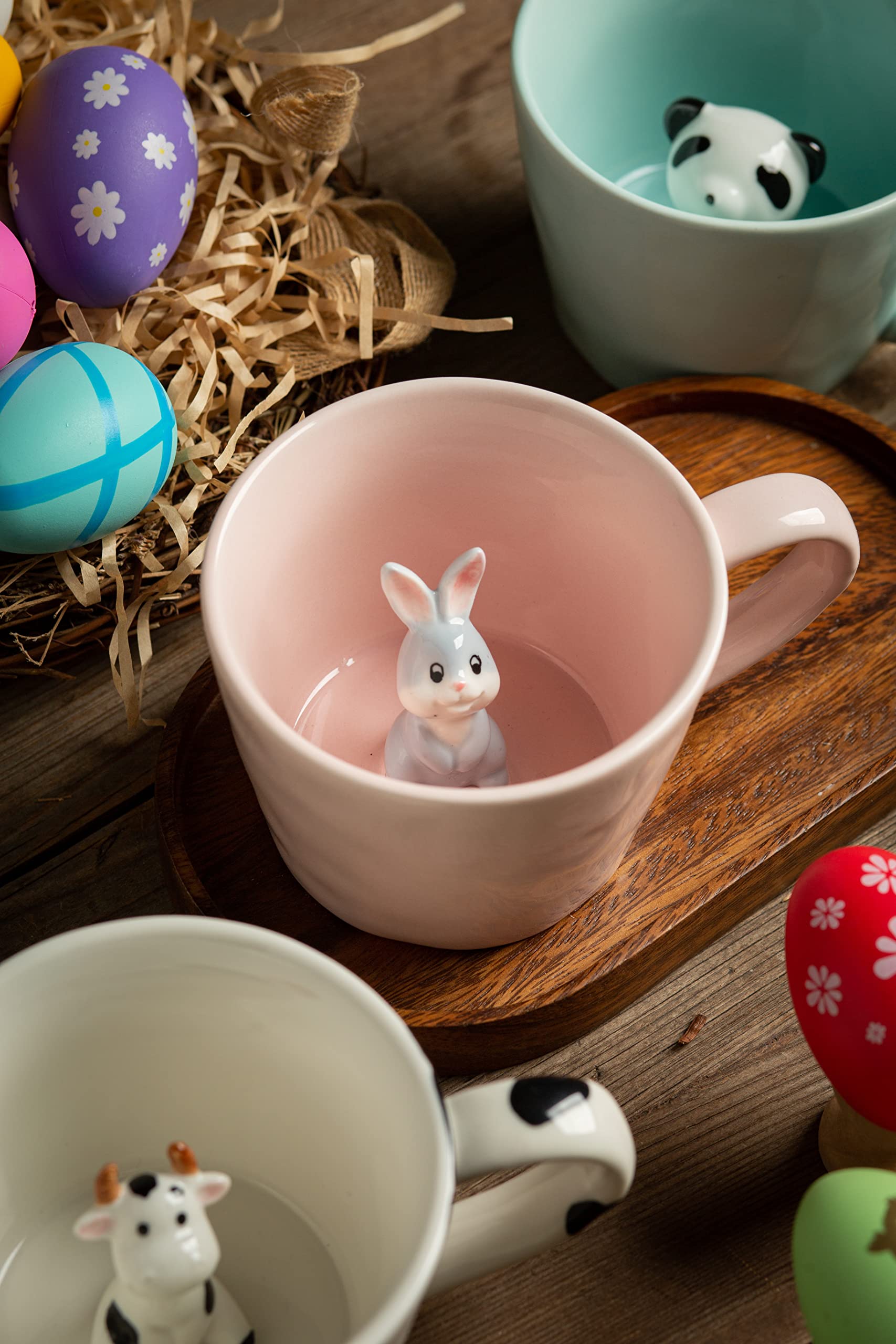 DIHOclub Easter gift mug with cute animal design.