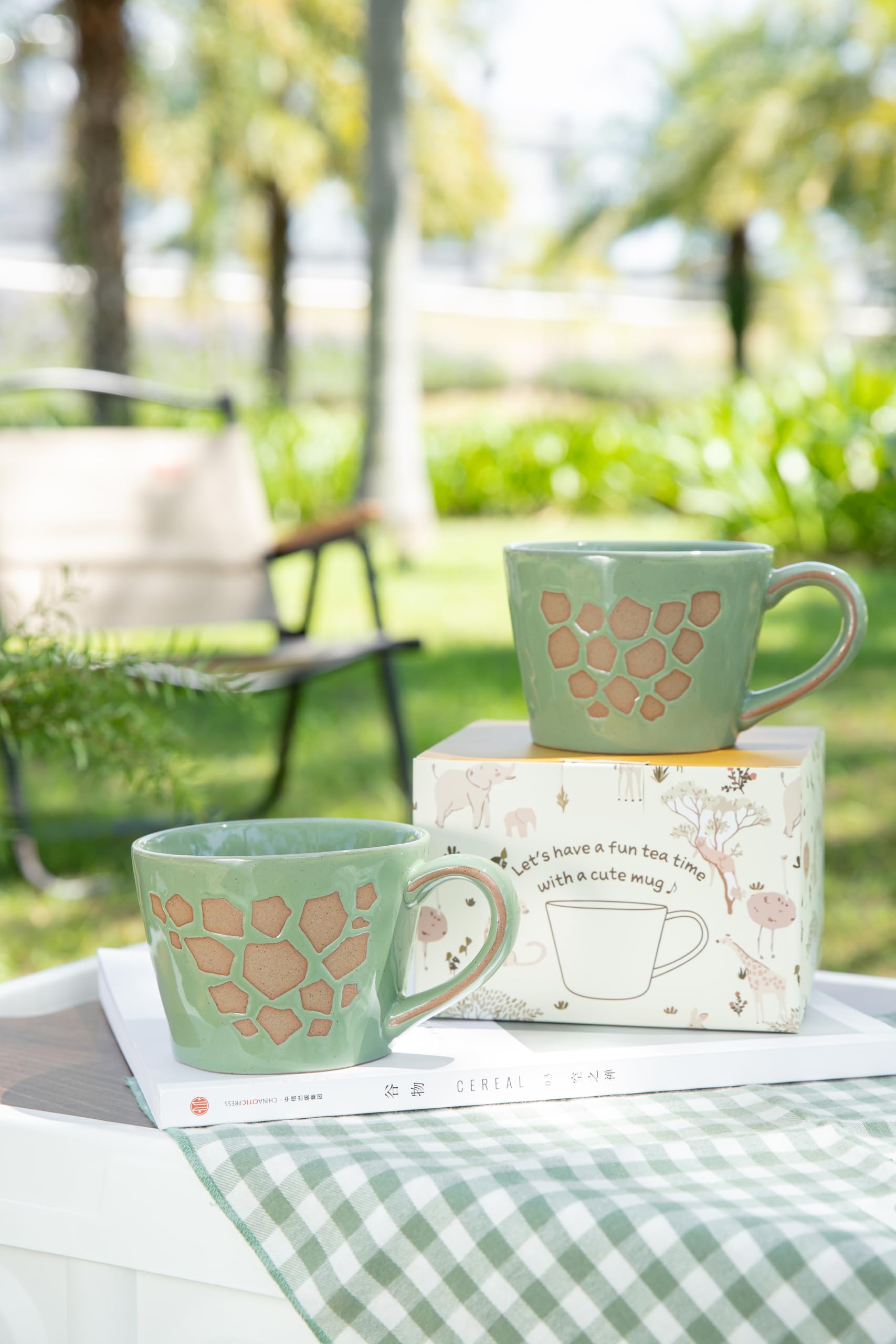 Bright green hue adds a cheerful pop to kitchen decor