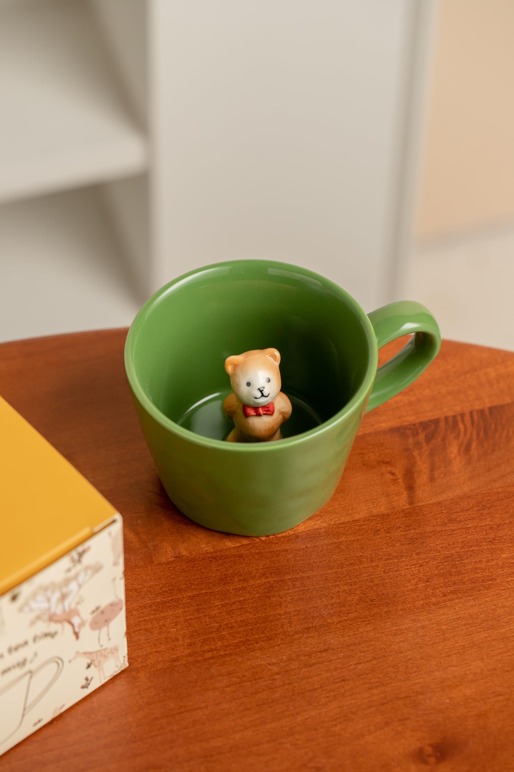 DIHOclub Hand-painted ceramic mug; unique character turns every sip special.