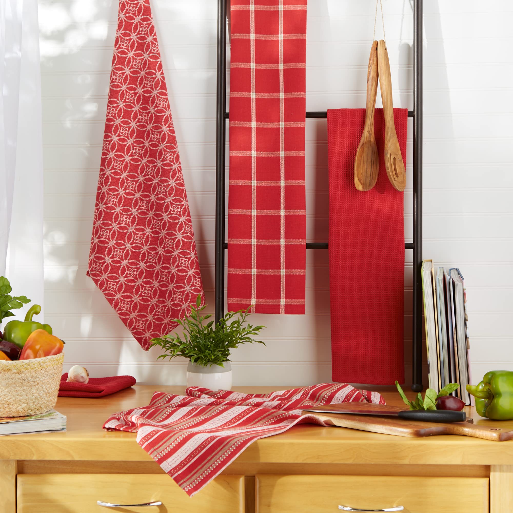 DII towels used for dusting and wiping surfaces