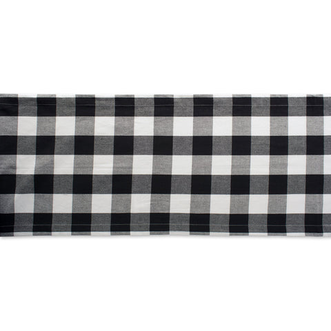 Cotton texture of DII buffalo check fabric up close